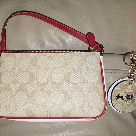 Coach Year of the Rabbit Wristlet and Mirror - New WOT - Picture 2 of 4